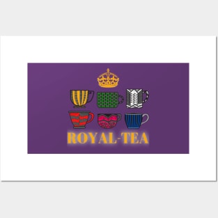 Royal-tea : Six Musical Design Posters and Art